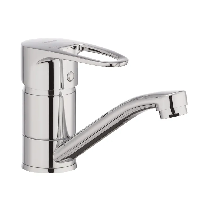 Змішувач для умивальника Haiba Xide 555 Хром (HB0404)