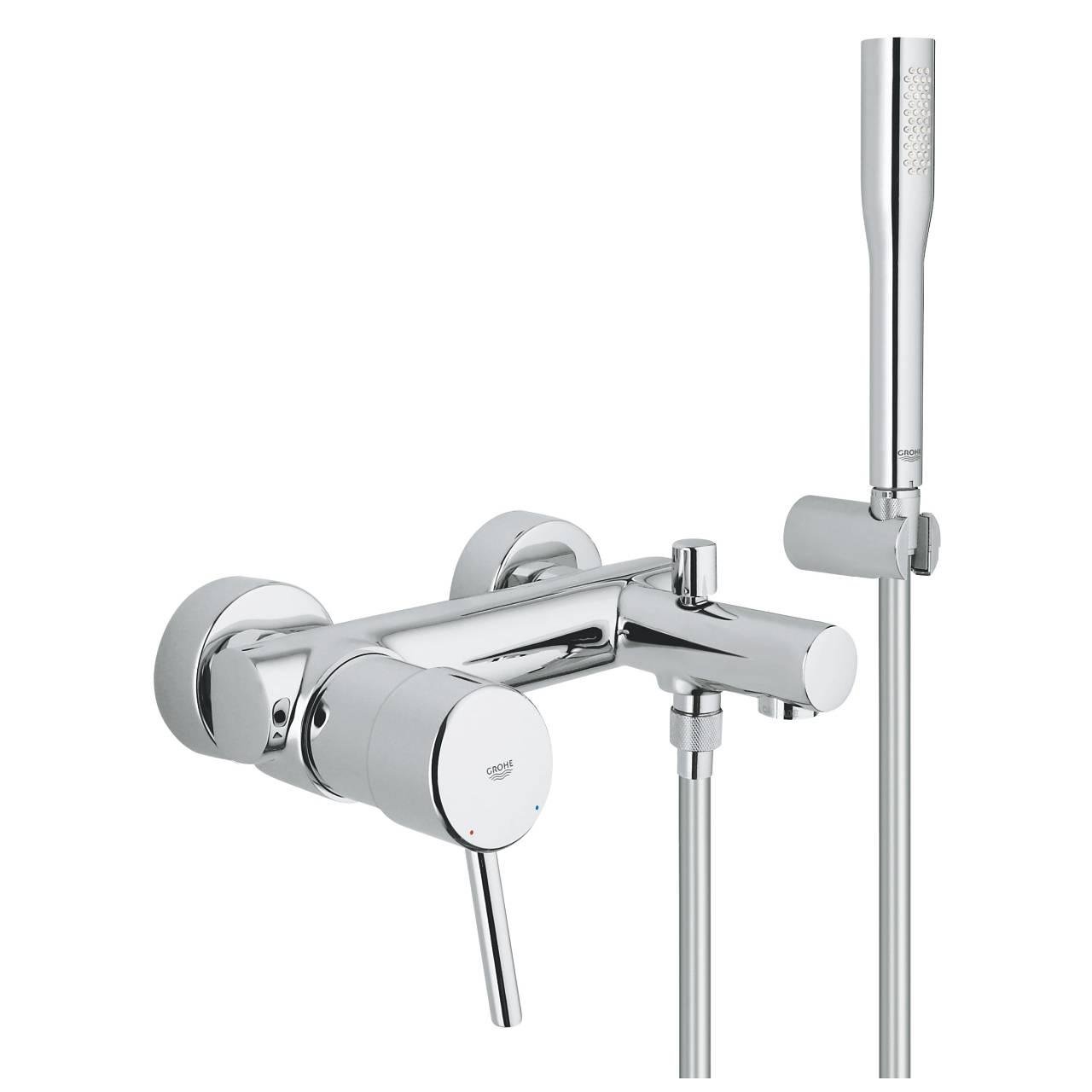 Смеситель для ванны Grohe Concetto 32212001 однорычажный Хром (114639)