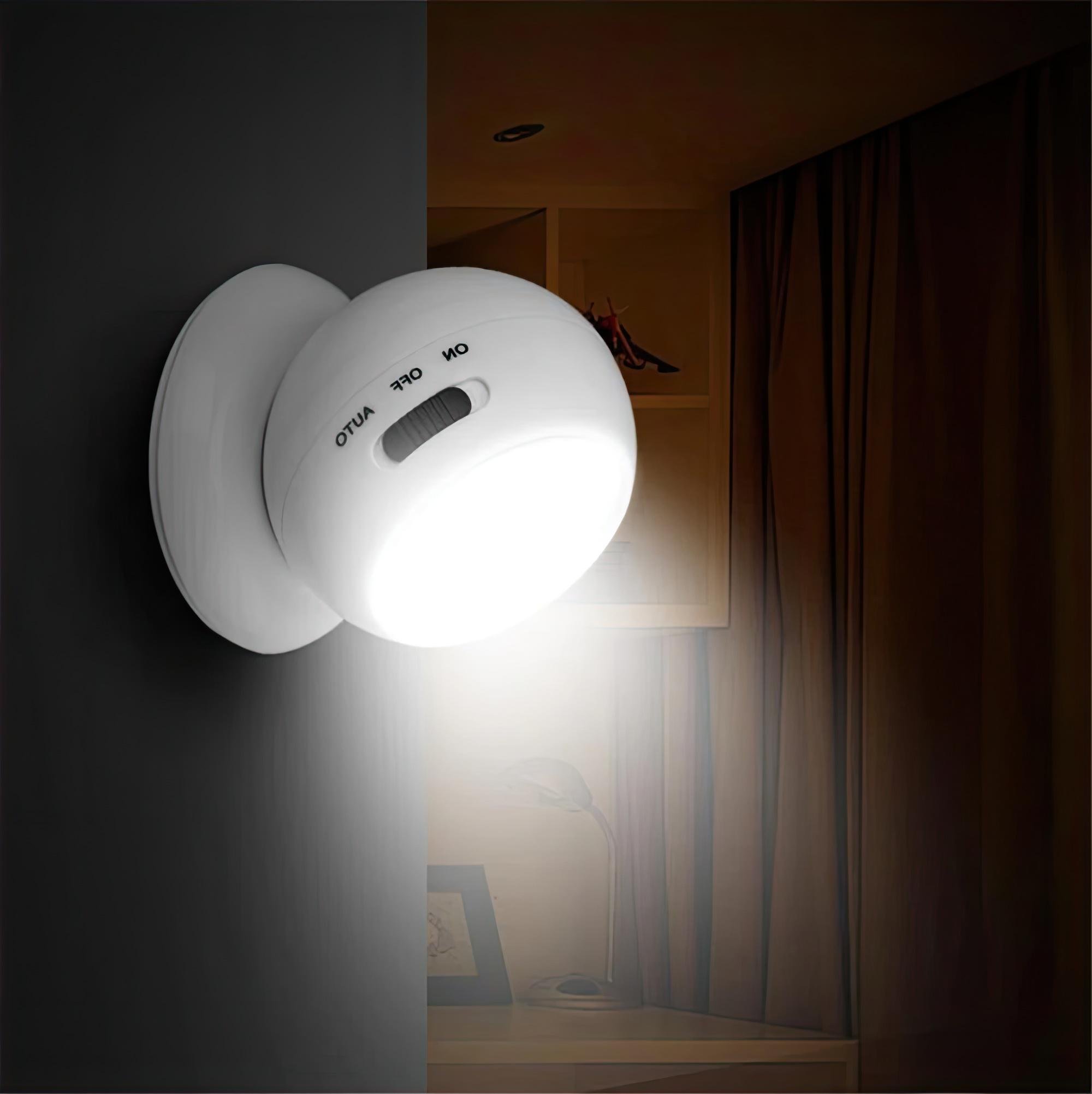 Лампа світлодіодна Motion Sensor Light із датчиком руху на акумуляторі White (1009888) - фото 5