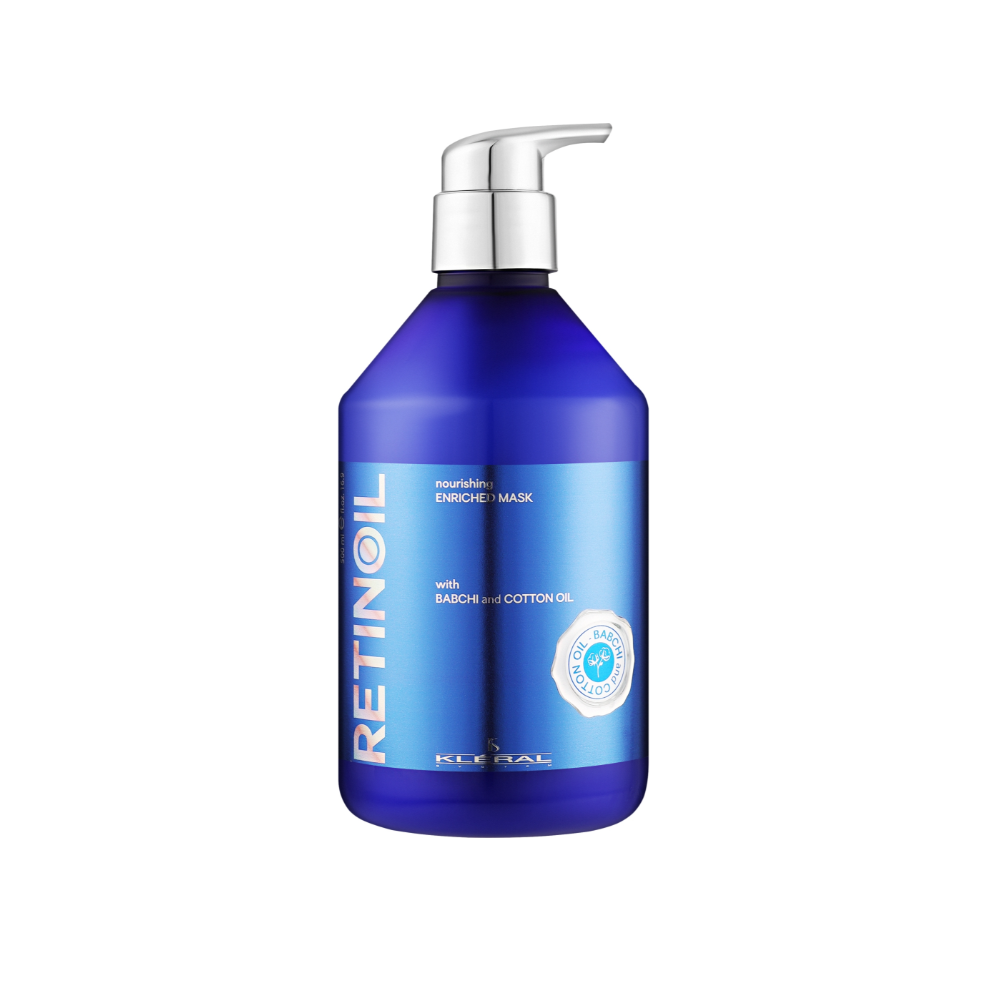 Маска для інтенсивного омолодження та зволоження волосся KLERAL System Retinoil Nourishing Enriched Mask 500 мл