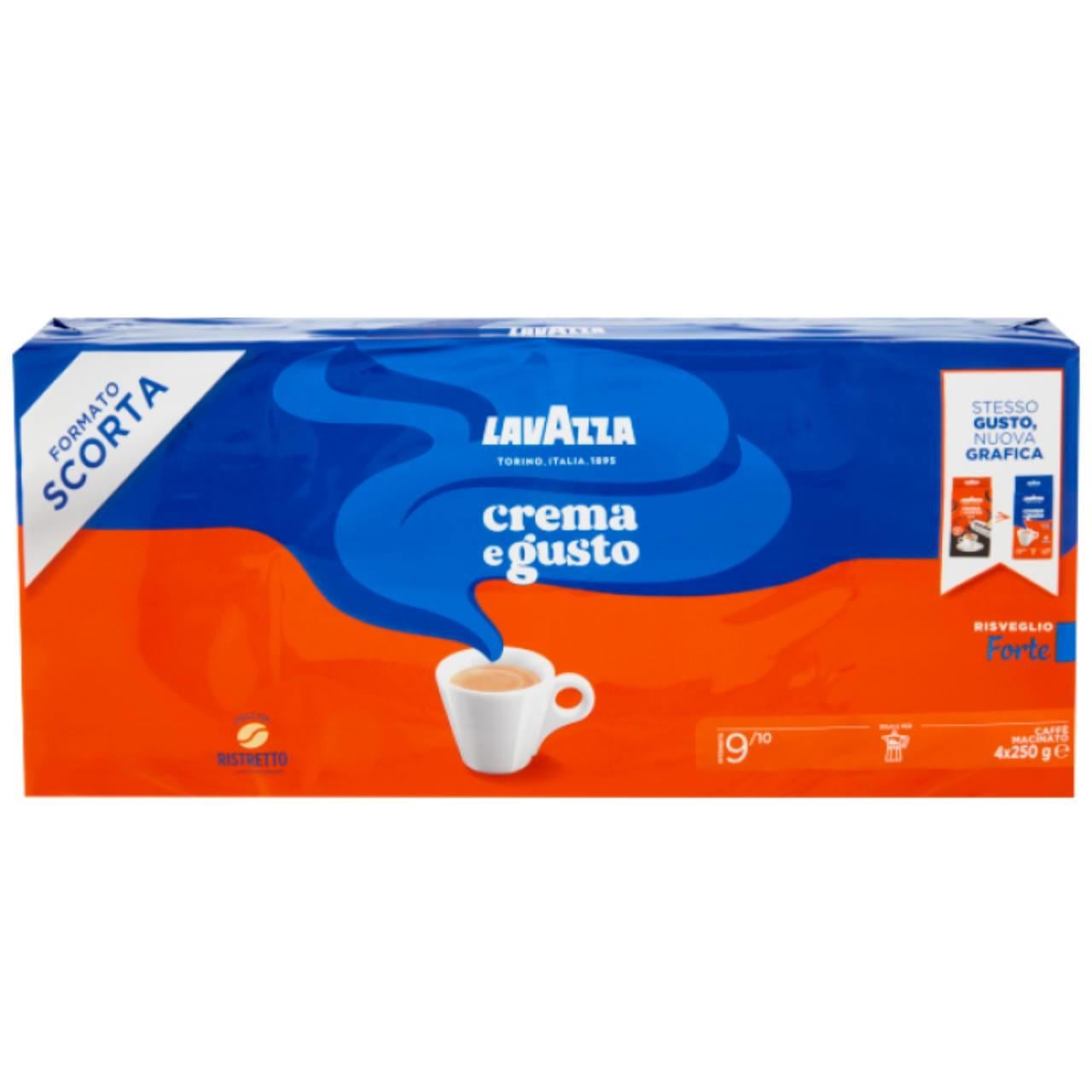 Кофе молотый Lavazza Crema e Gusto Forte Silver 250 г (35395708) Кофе молотый Lavazza Crema e Gusto Forte Silver 250 г (35395708)