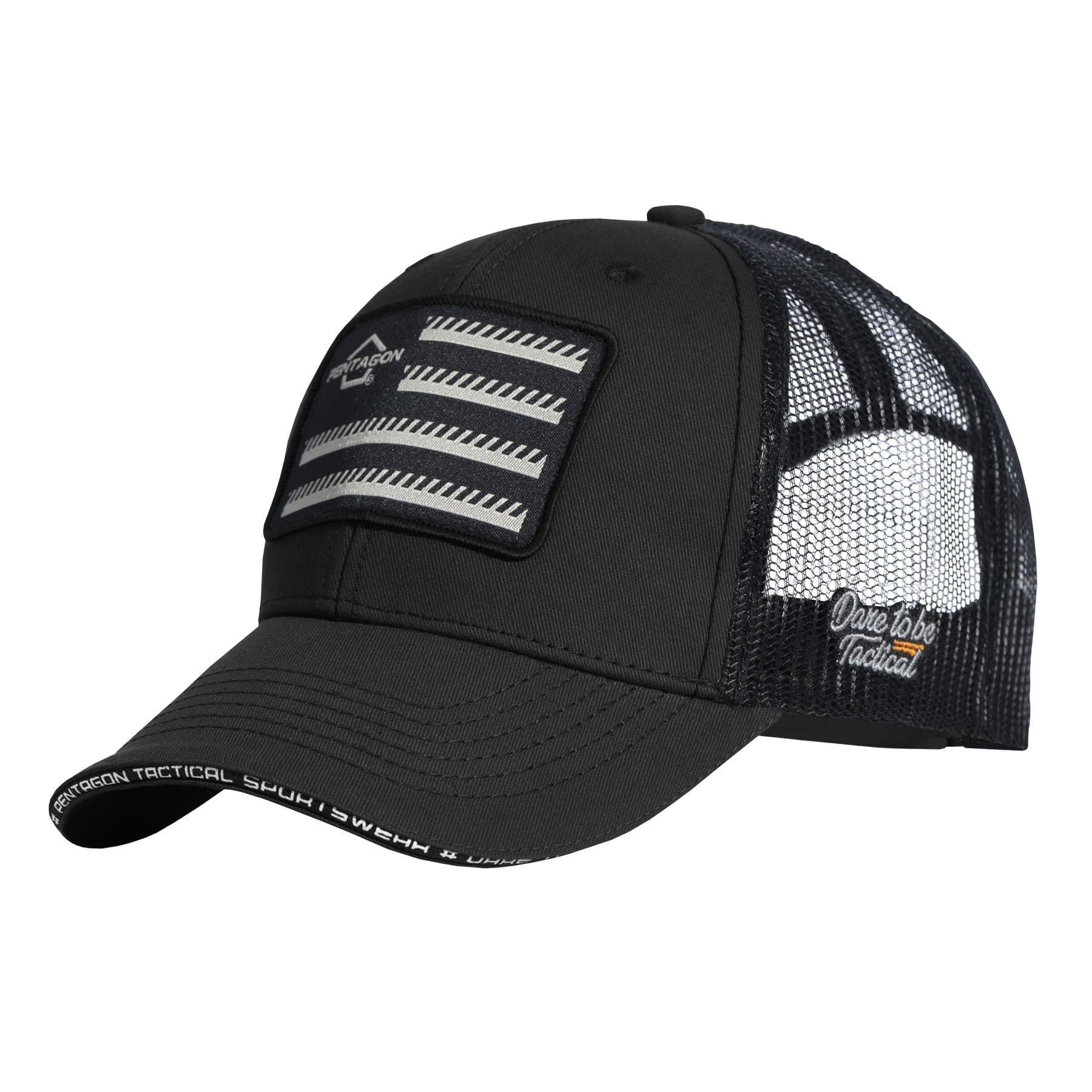 Бейсболка с сеткой Pentagon Wills Truckers Twill Cap One Size Черный (3576155)