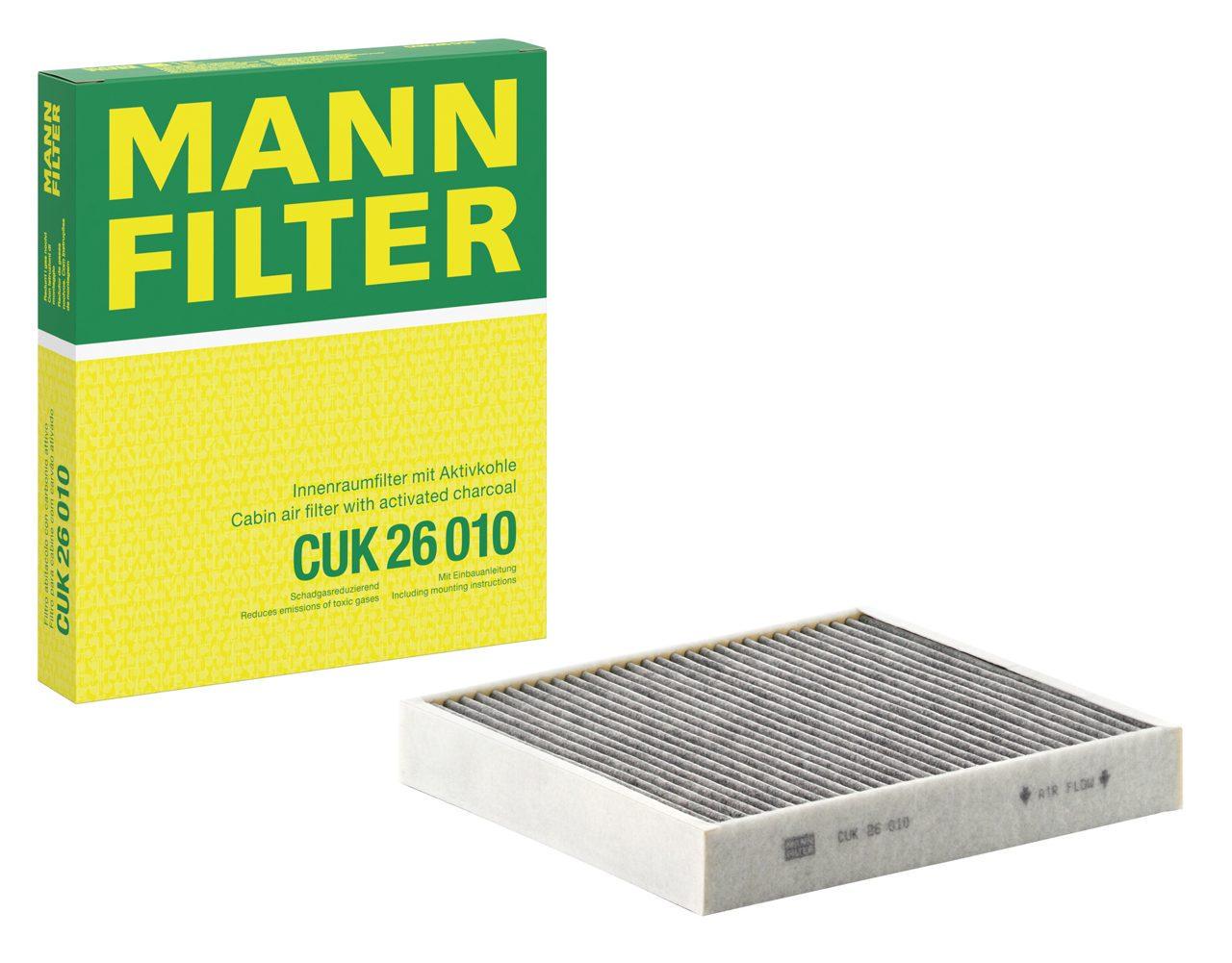 Фильтр салона воздушный Mann-Filter (CUK26010)