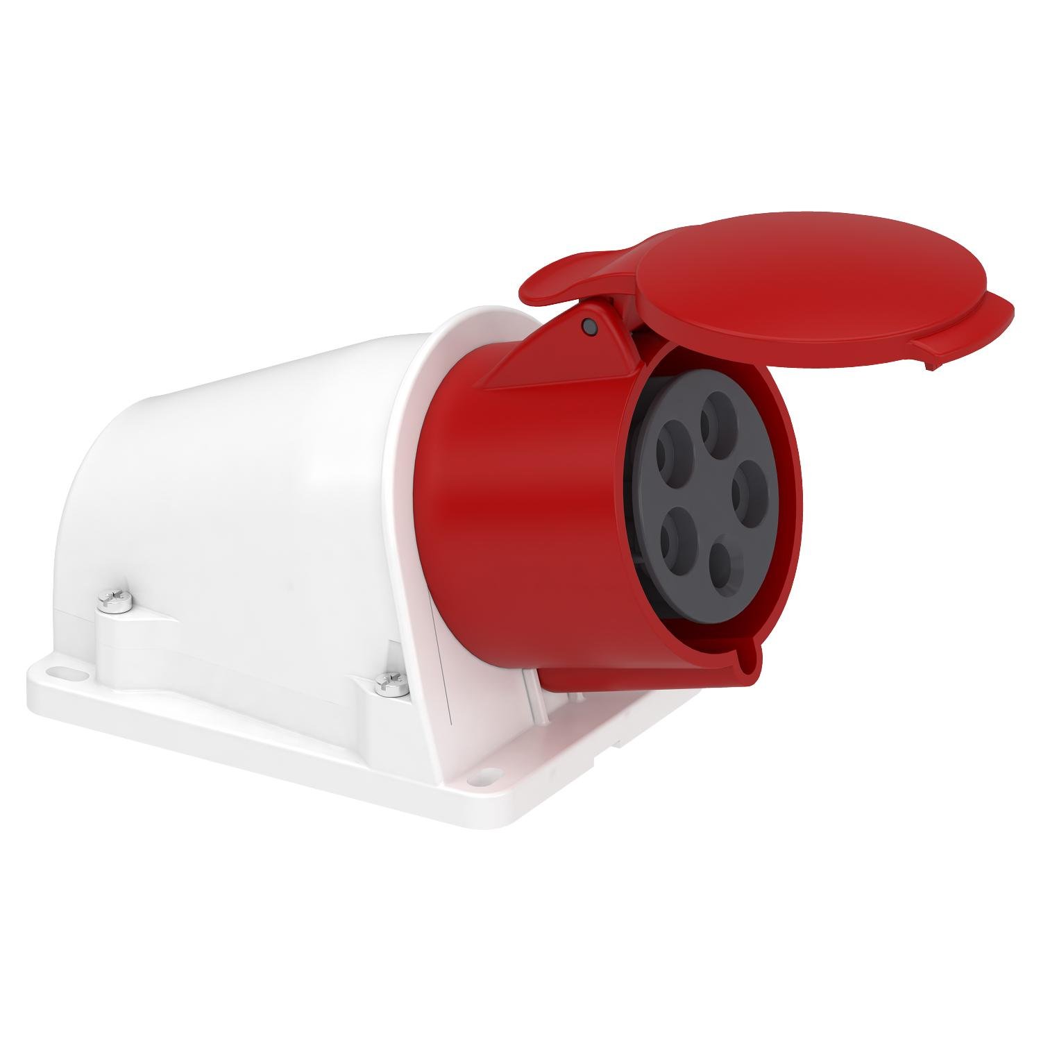 Силовая розетка Schneider Electric Mureva 3P+N+E 32А 415 В стационарная IP44 Красный (PKY32W435) Силовая розетка Schneider Electric Mureva 3P+N+E 32А 415 В стационарная IP44 Красный (PKY32W435)