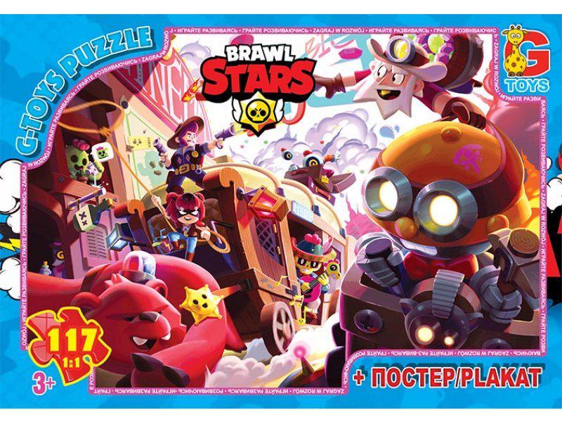 Пазли G-Toys із серії Brawl Stars 117 ел. (MTT-134612)