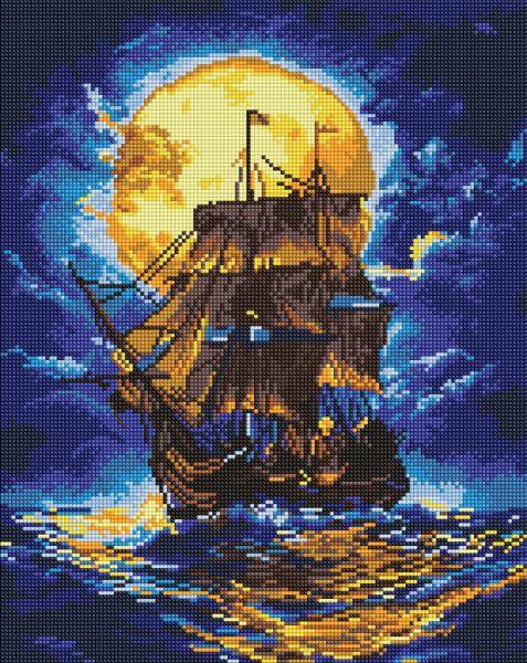 Алмазна мозаїка Там де небо зустрічає море art_selena_ua 40х50 см (AMO8246)