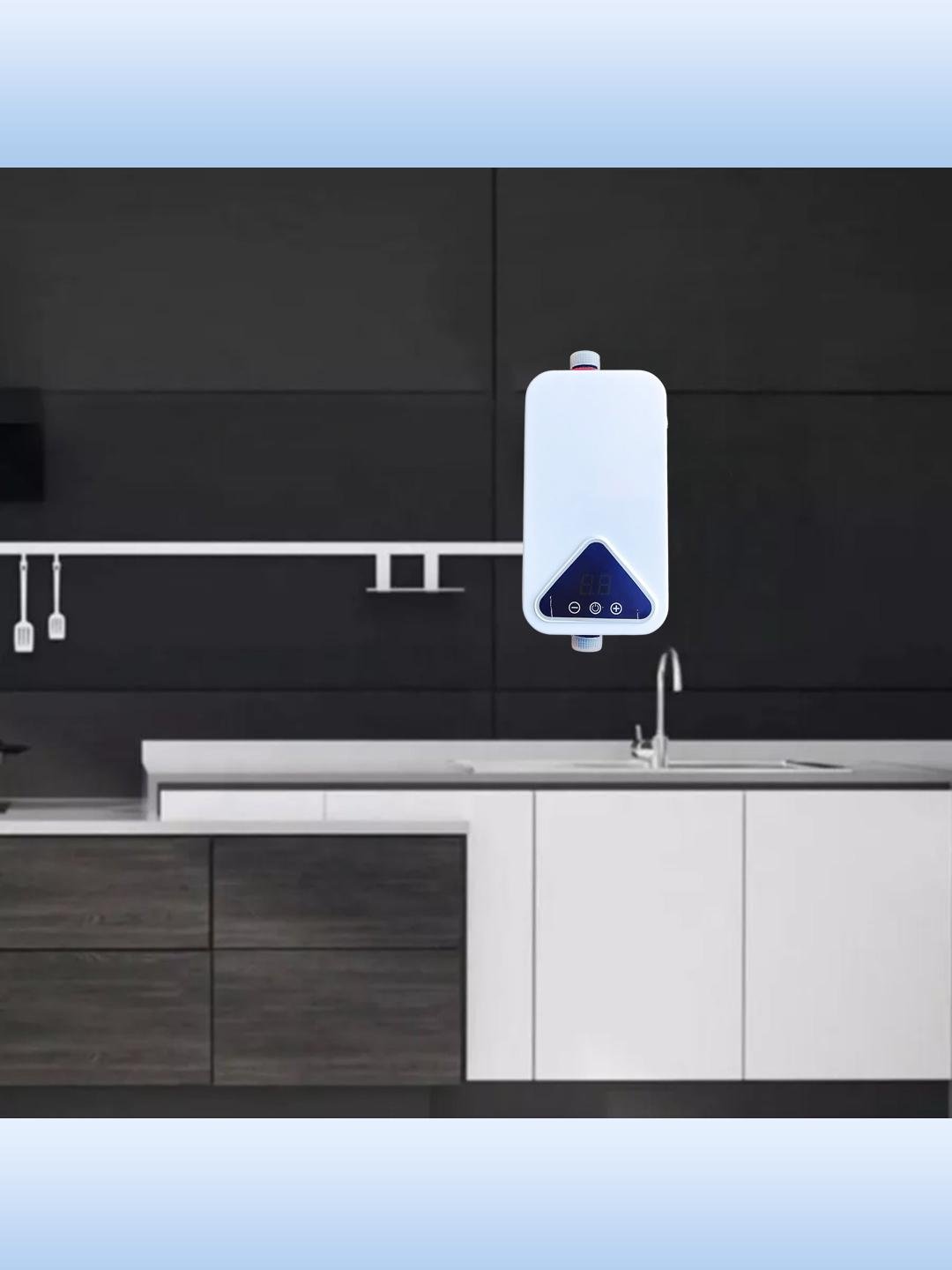 Проточний водонагрівач-душ AQUA-JET електричний/термостатичний із терморегулятором 5,5 кВт (RYK-2025009) - фото 9 Проточний водонагрівач-душ AQUA-JET електричний/термостатичний із терморегулятором 5,5 кВт (RYK-2025009) - фото 9