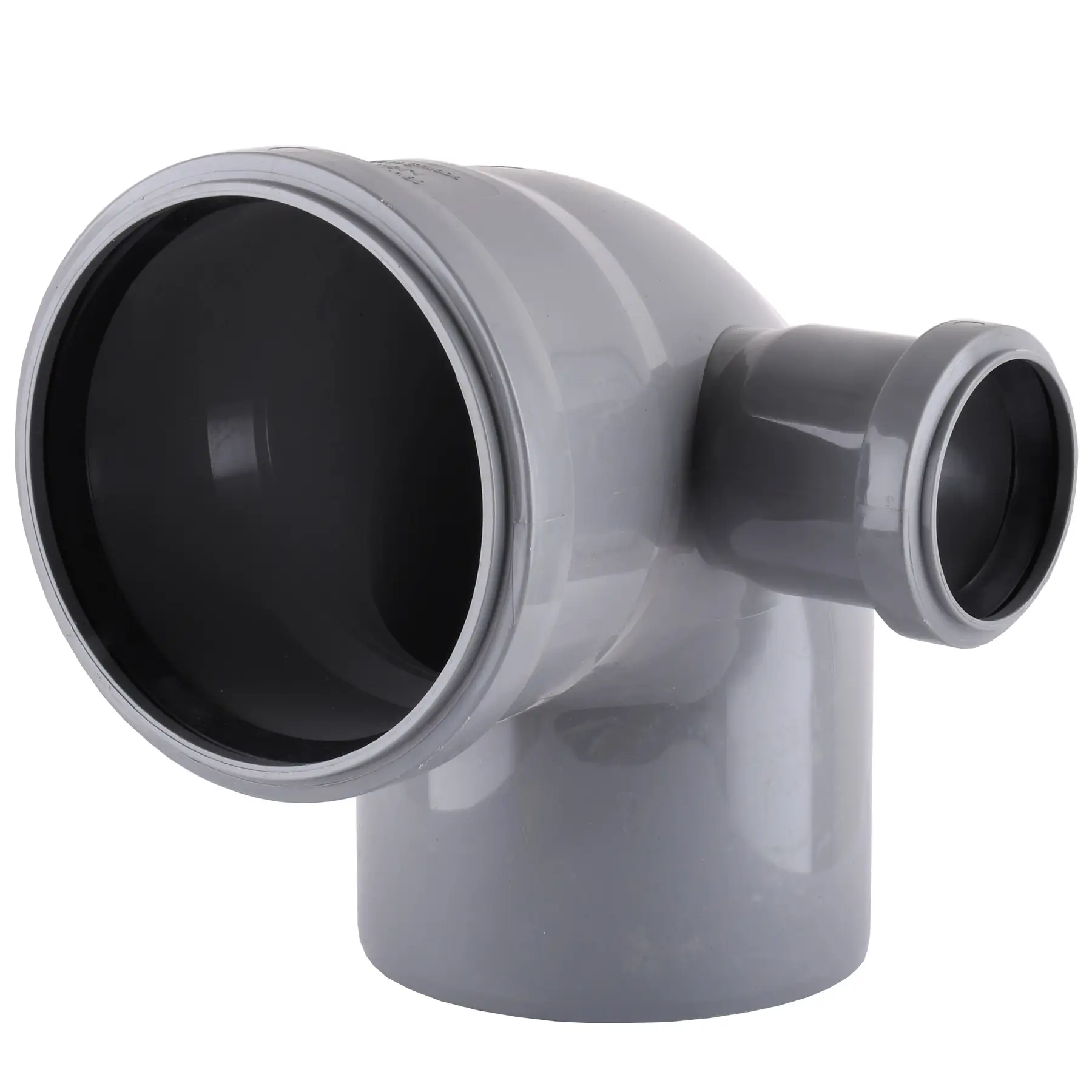 Колено канализационное Vsplast правое 110х50x90° (000018613)