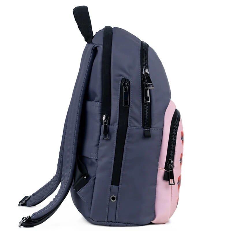 Школьный рюкзак подростковый KITE Education K22-2589S-3 teens BBH 9 л Серый/Розовый - фото 6