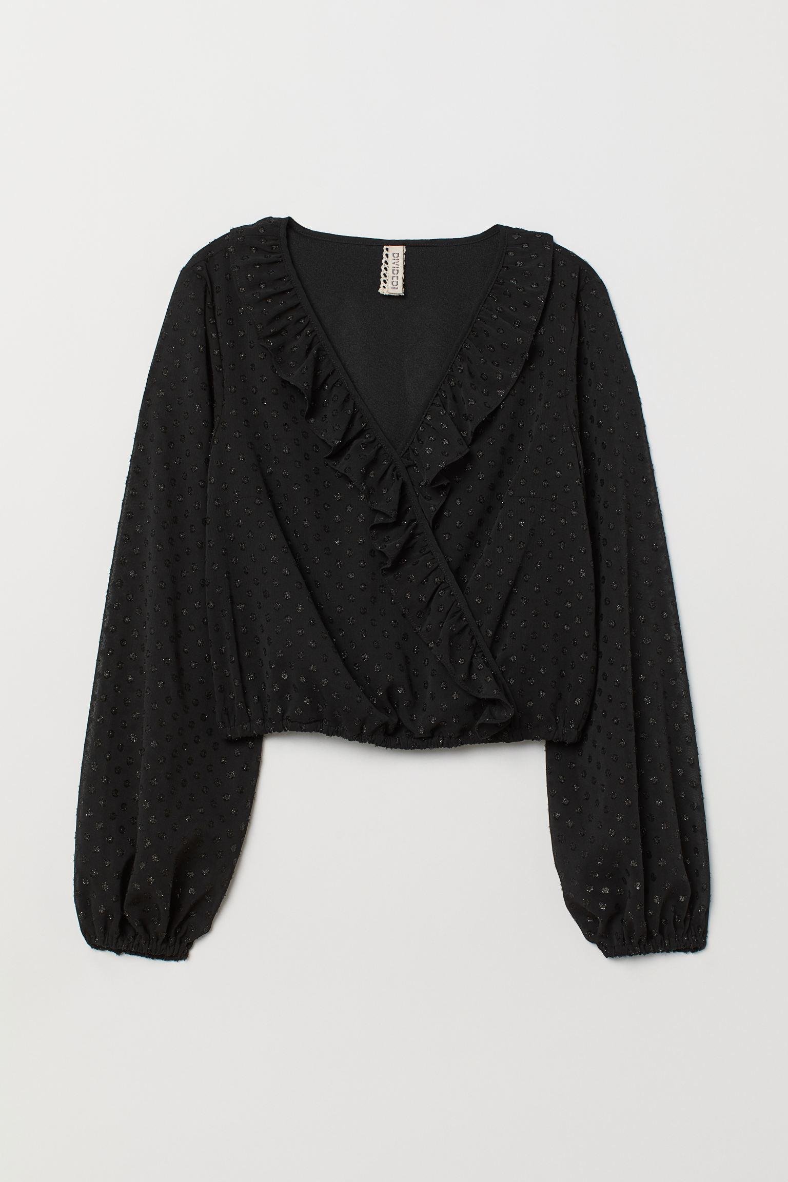 Блуза р. 38 блестки Черный (7150519sm)