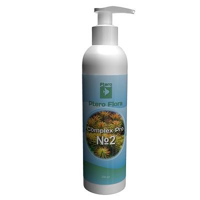 Добриво для акваріумних рослин Ptero Flora Complex Pro №2 2в1 повне комплексне 250 мл (PT-FCP2-250)