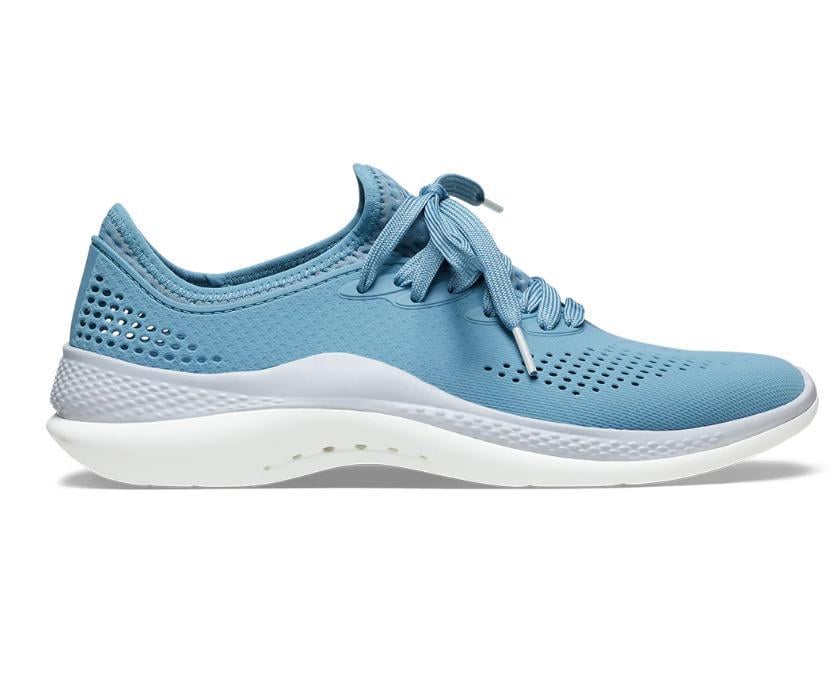 Кроссовки Crocs Literide 360 Pacer Sneaker Blue/Steel/Microchip р. 46-47 М12 Голубой (206705)