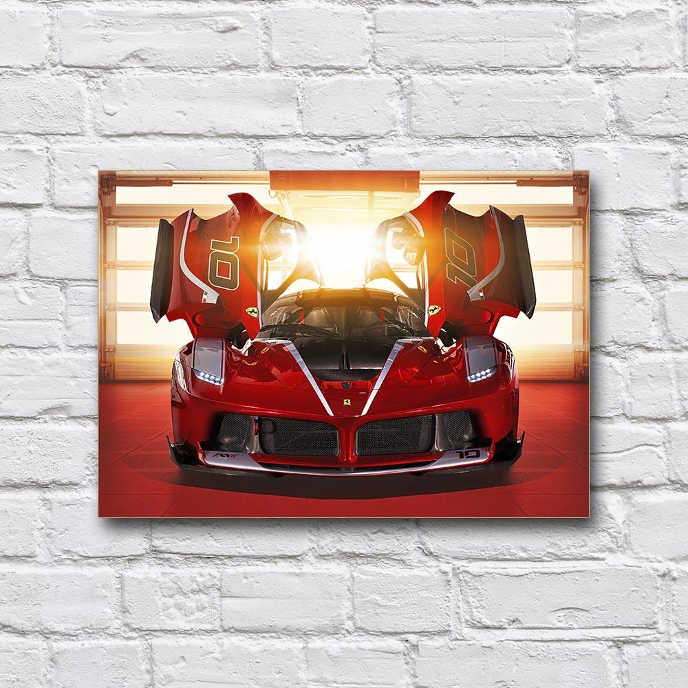 Постер деревянный Ferrari FXX 210х297 мм (18236150)
