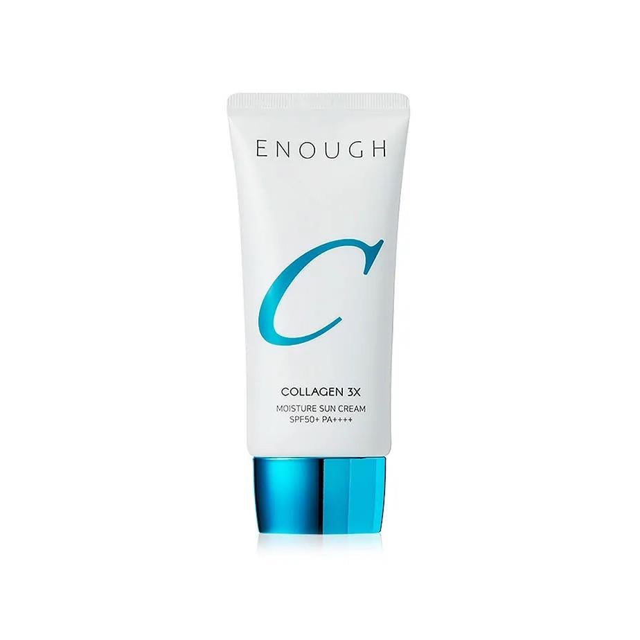 Сонцезахисний крем зволожувальний із колагеном Enough Collagen 3X Moisture Sun Cream SPF 50+ PA++++ 50 г (2741758836) Сонцезахисний крем зволожувальний із колагеном Enough Collagen 3X Moisture Sun Cream SPF 50+ PA++++ 50 г (2741758836)