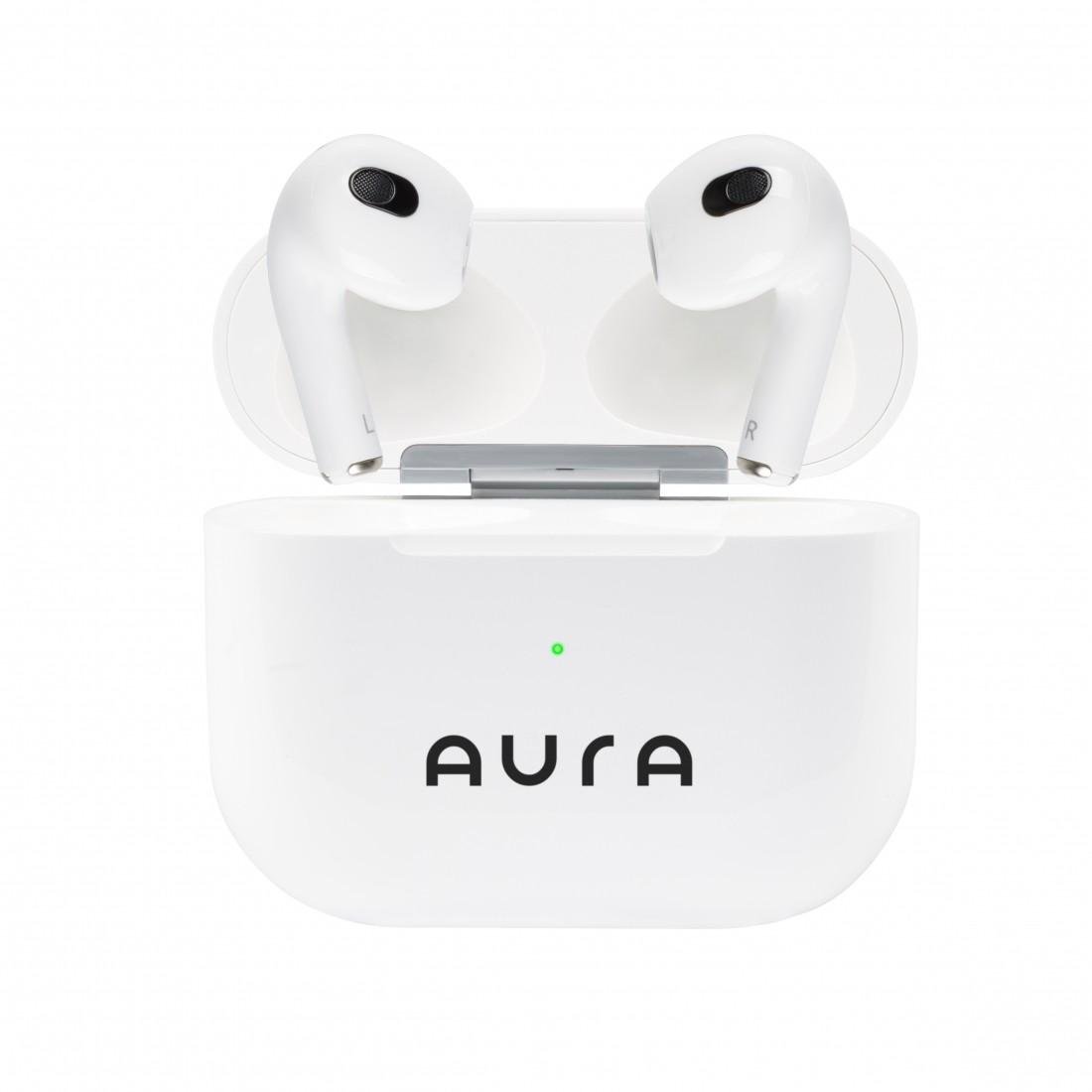 Навушники AURA 3 White (TWSA3W)