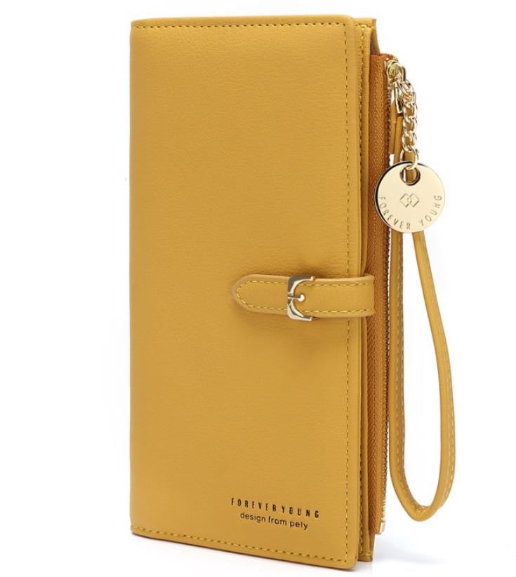 Кошелек женский Forever Young Pely кожа Желтый