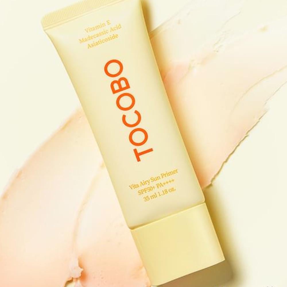 Праймер для лица солнцезащитный Tocobo Vita Airy Sun Primer SPF50+ 35 мл - фото 2 Праймер для лица солнцезащитный Tocobo Vita Airy Sun Primer SPF50+ 35 мл - фото 2
