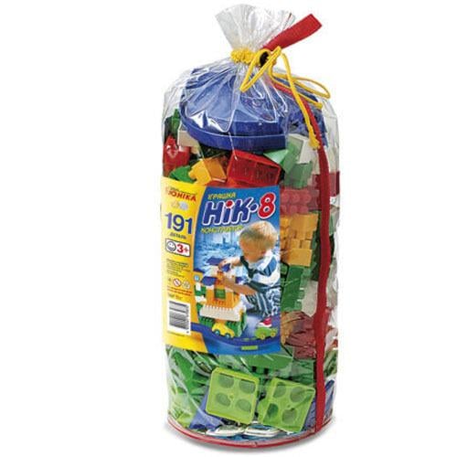 Конструктор дитячий ЮНІКА НІК-8 191 дет. (835)