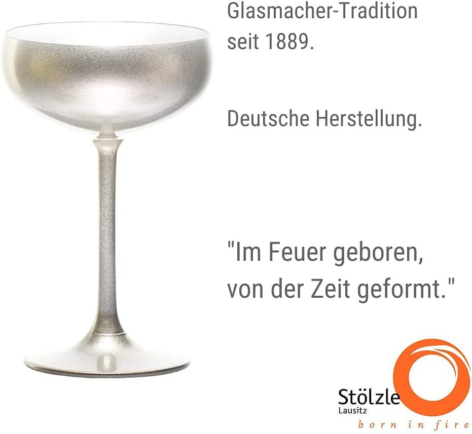 Набор бокалов для шампанского Stölzle Lausitz Elements Silver 230 мл 6 шт. (2738408-1) - фото 2