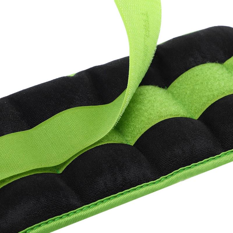 Обтяжувачі-манжети для рук та ніг Zelart Pro 2х2 кг Салатовий (FI-2502-4_Салатовый) - фото 3