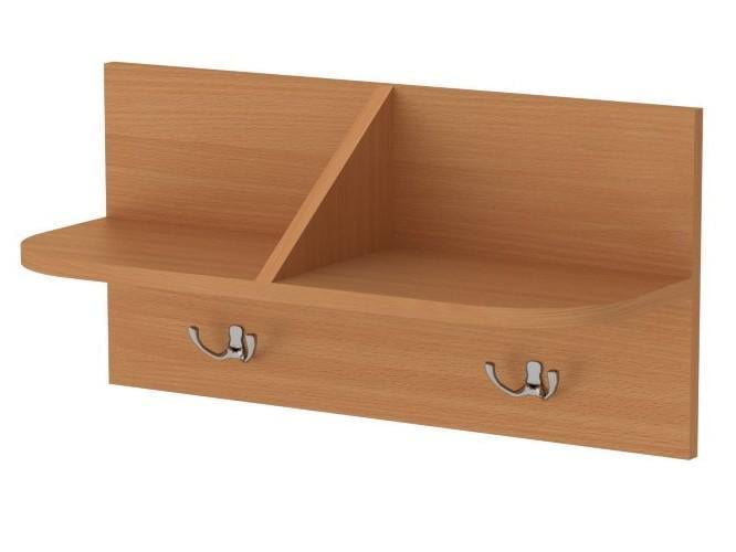 Вешалка настенная В-2 Компанит Бук (113808) - фото 1 Вешалка настенная В-2 Компанит Бук (113808) - фото 1