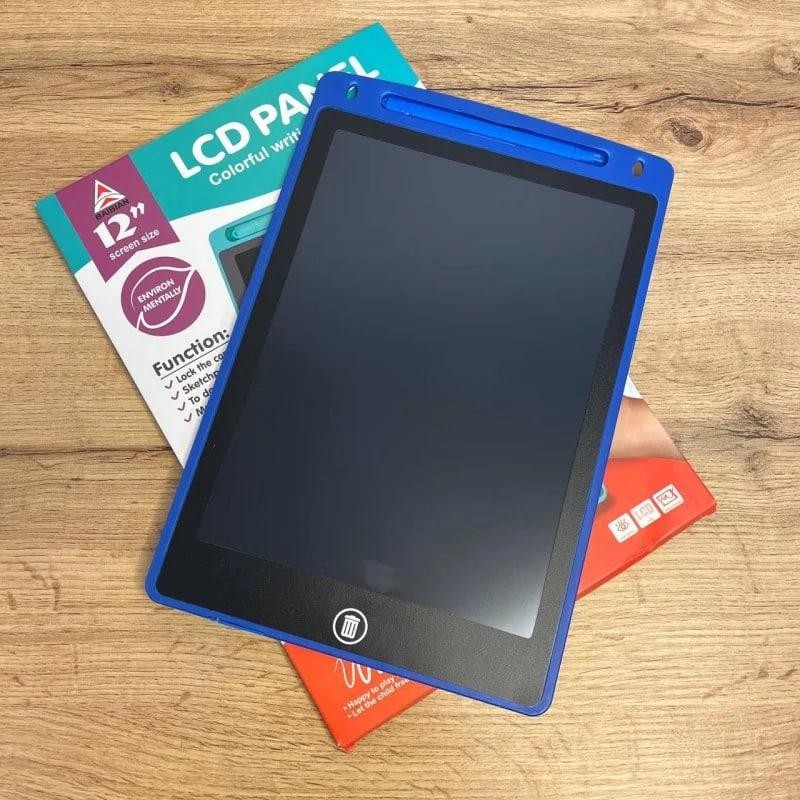Планшет детский LCD планшет для рисования 12" со стилусом