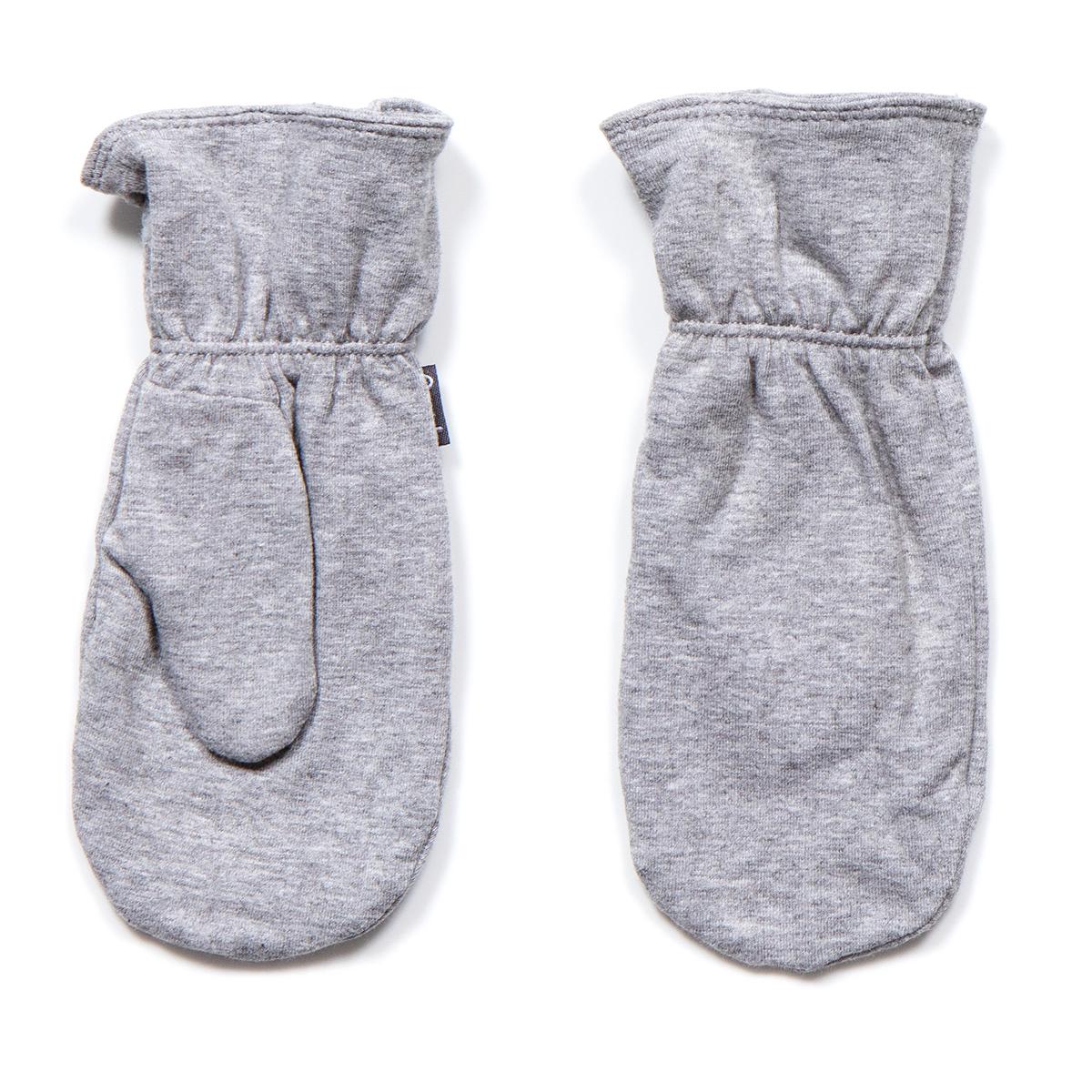 Рукавиці демісезонні для хлопчика Peluche&Tartine S18MIT56 бавовняні двошарові 3-5 років Світло-сірий (S18MIT56-GrayMix-3/5)