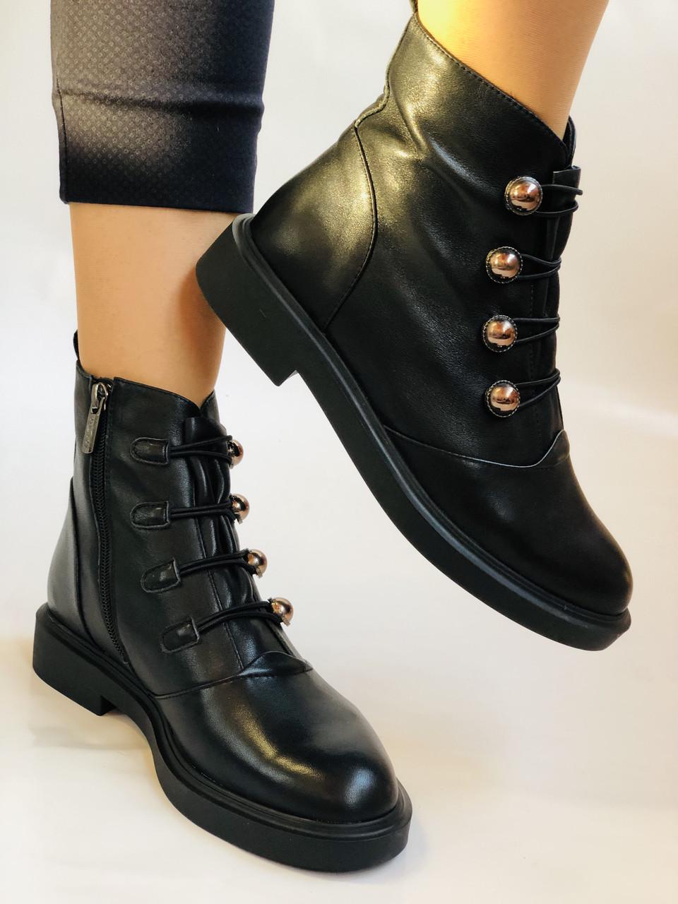 Ботинки женские Erisses осенние р. 35 22,5 см Черный (2264) - фото 3 Ботинки женские Erisses осенние р. 35 22,5 см Черный (2264) - фото 3