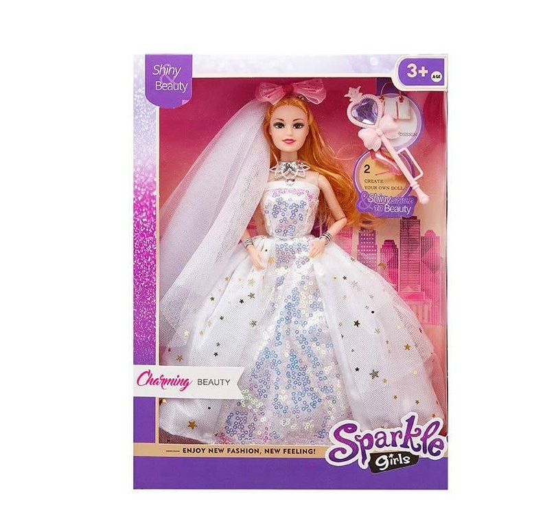 Лялька ToyCloud Наречена у білій сукні (CY257C5)