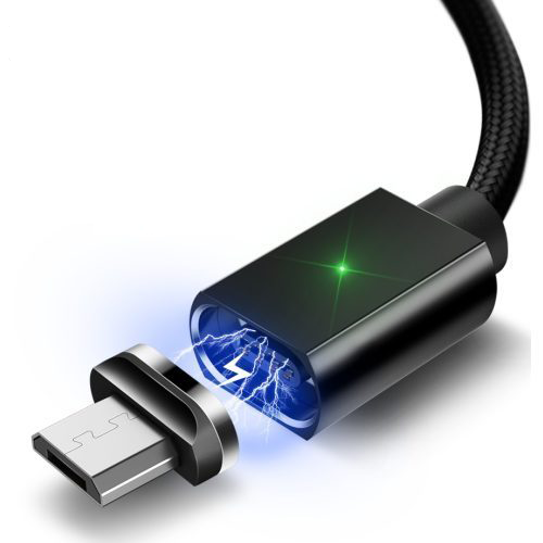 Кабель магнітний Essager Micro USB 1 м Чорний (E1103)