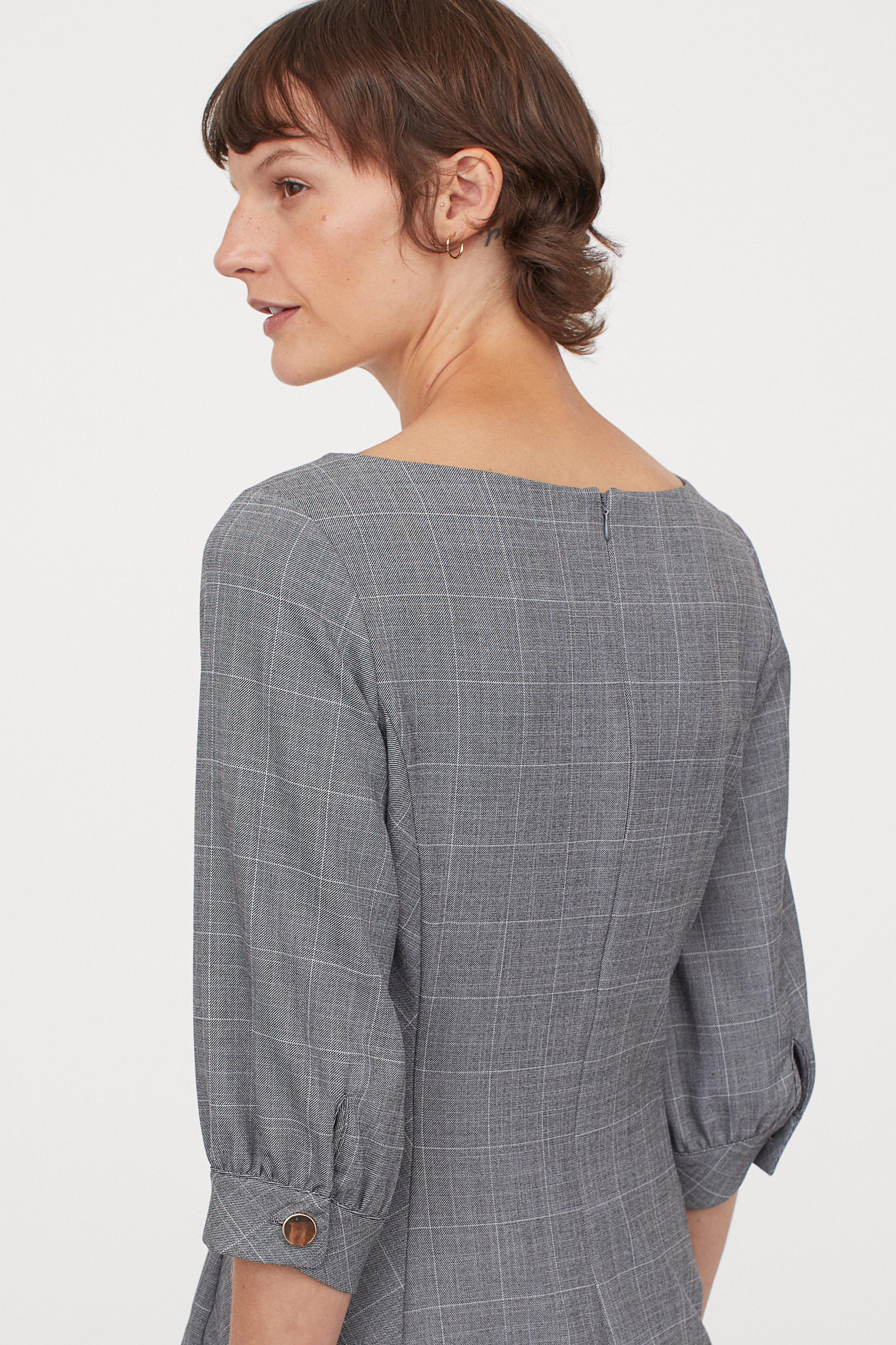 Сукня H&M р. 38 Сірий (916725b36) - фото 3 Сукня H&M р. 38 Сірий (916725b36) - фото 3