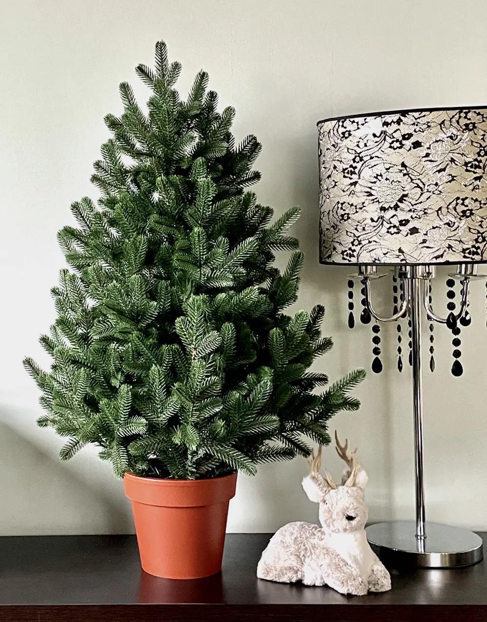 Елка литая HVOYA Traditional в горшке 90 см Зеленый (215N/90/G) - фото 6 Елка литая HVOYA Traditional в горшке 90 см Зеленый (215N/90/G) - фото 6