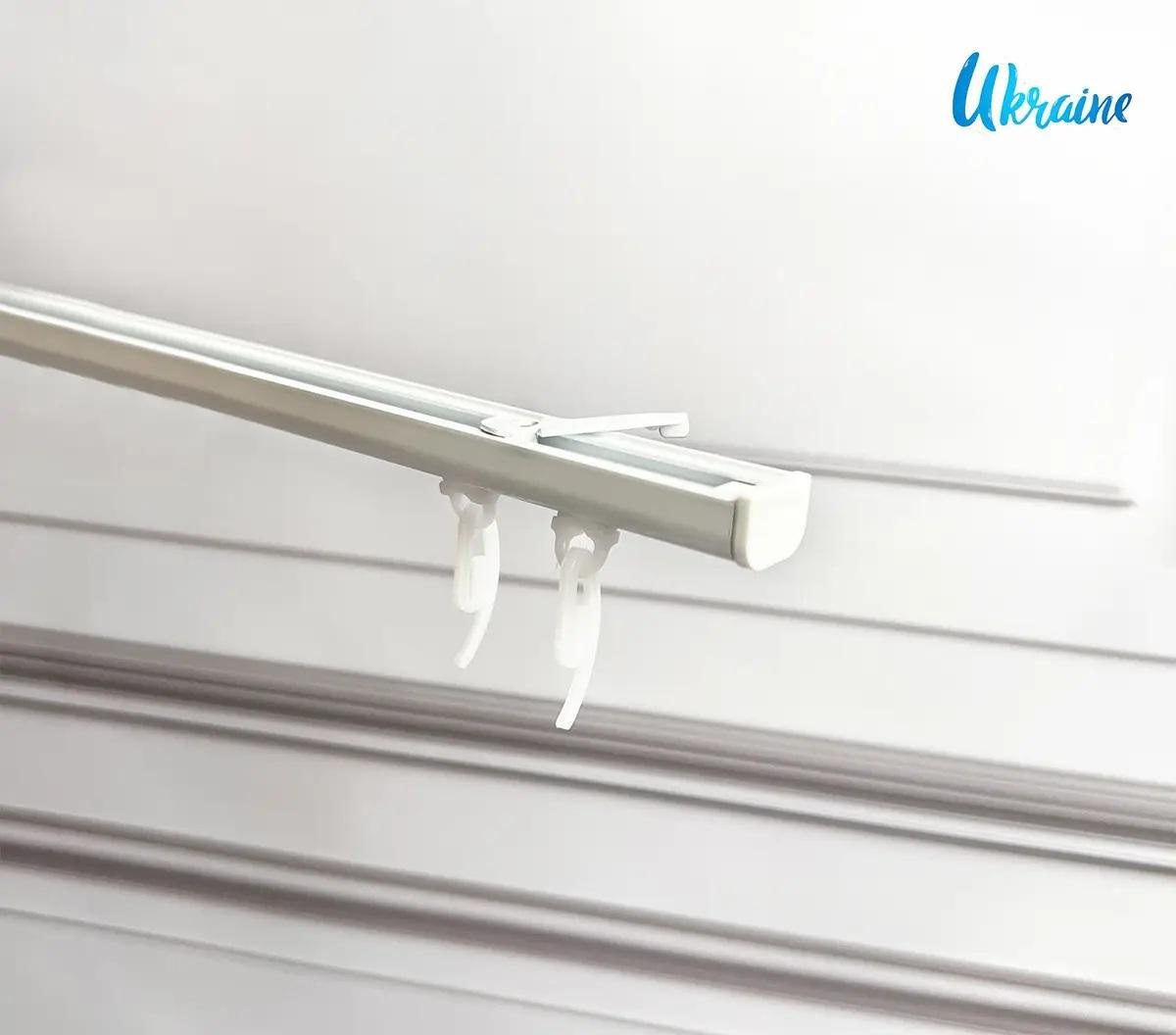 Карниз алюмінієвий однорядний 4600 Ukraine 250 см (2503772933) - фото 6 Карниз алюмінієвий однорядний 4600 Ukraine 250 см (2503772933) - фото 6