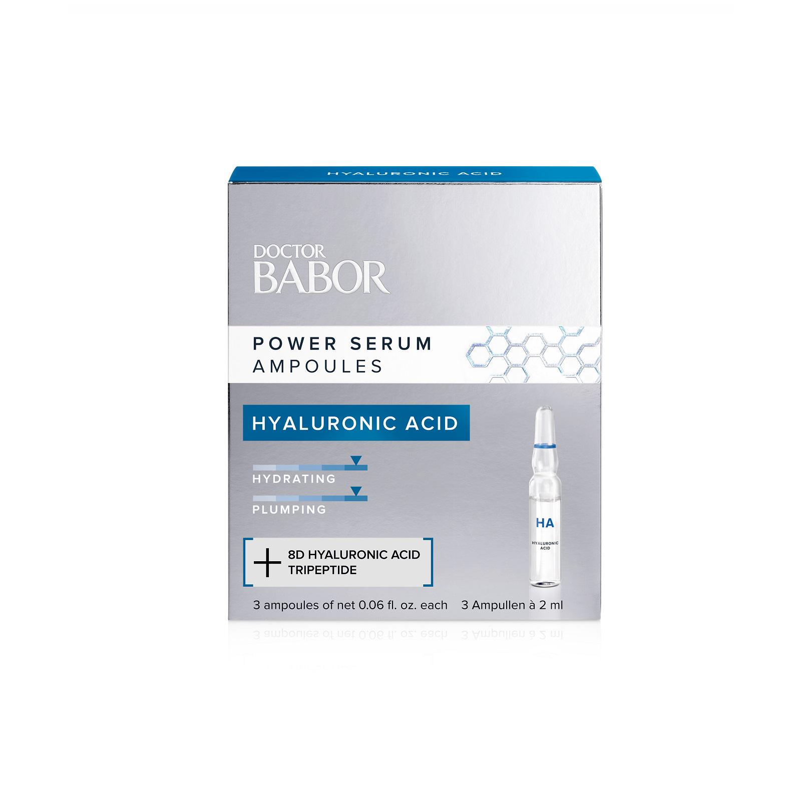 Ампулы с гиалуроновой кислотой Doctor Babor Power Serum Ampoules Hyaluronic Acid Babor Doctor Babor 3х2 мл