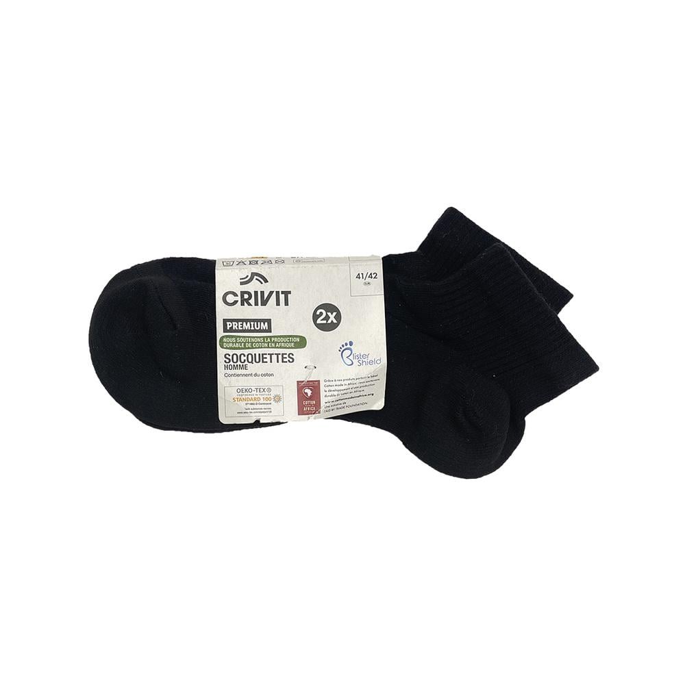 Шкарпетки Crivit 409462x10 2в1 жіночі р. 41/42 Чорний