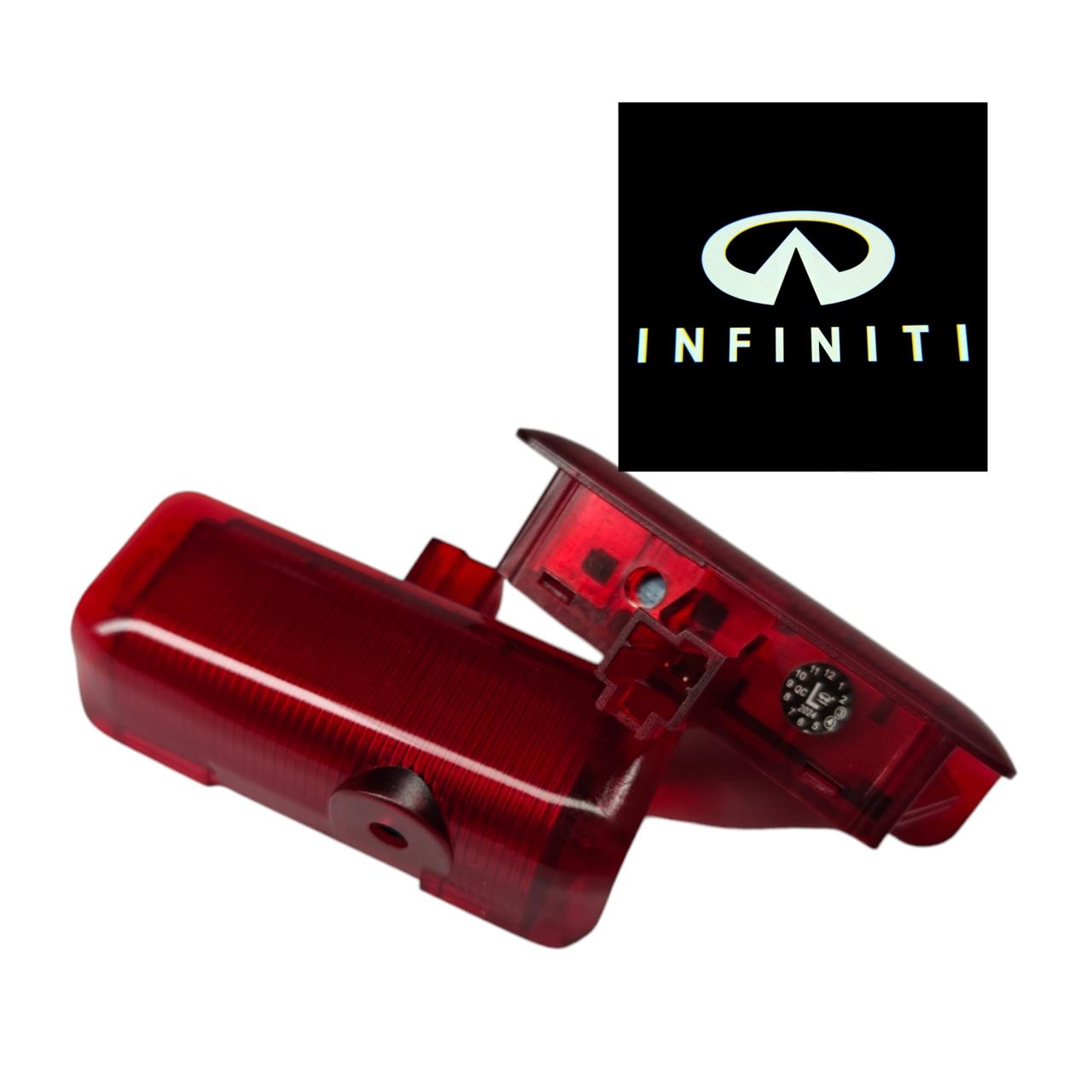 Підсвічування на двері автомобіля світлодіодне VIP штатне з логотипом Infiniti FX 35/45 (2477310317) - фото 2