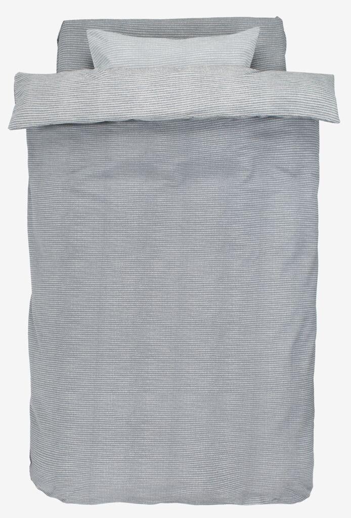 Комплект белья LOLA 140x200 см жатка Серый/Белый (1839530)