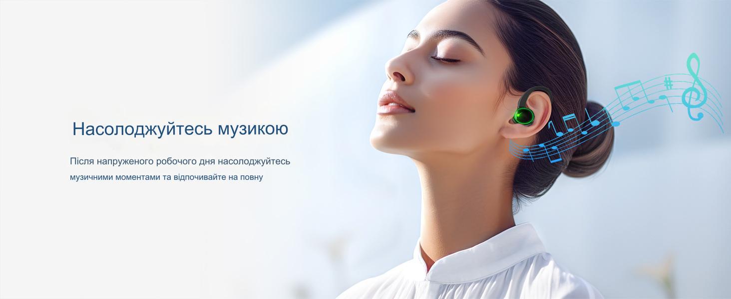 Наушники с креплением на ушах TWS EDYELL V5 (7005) - фото 7