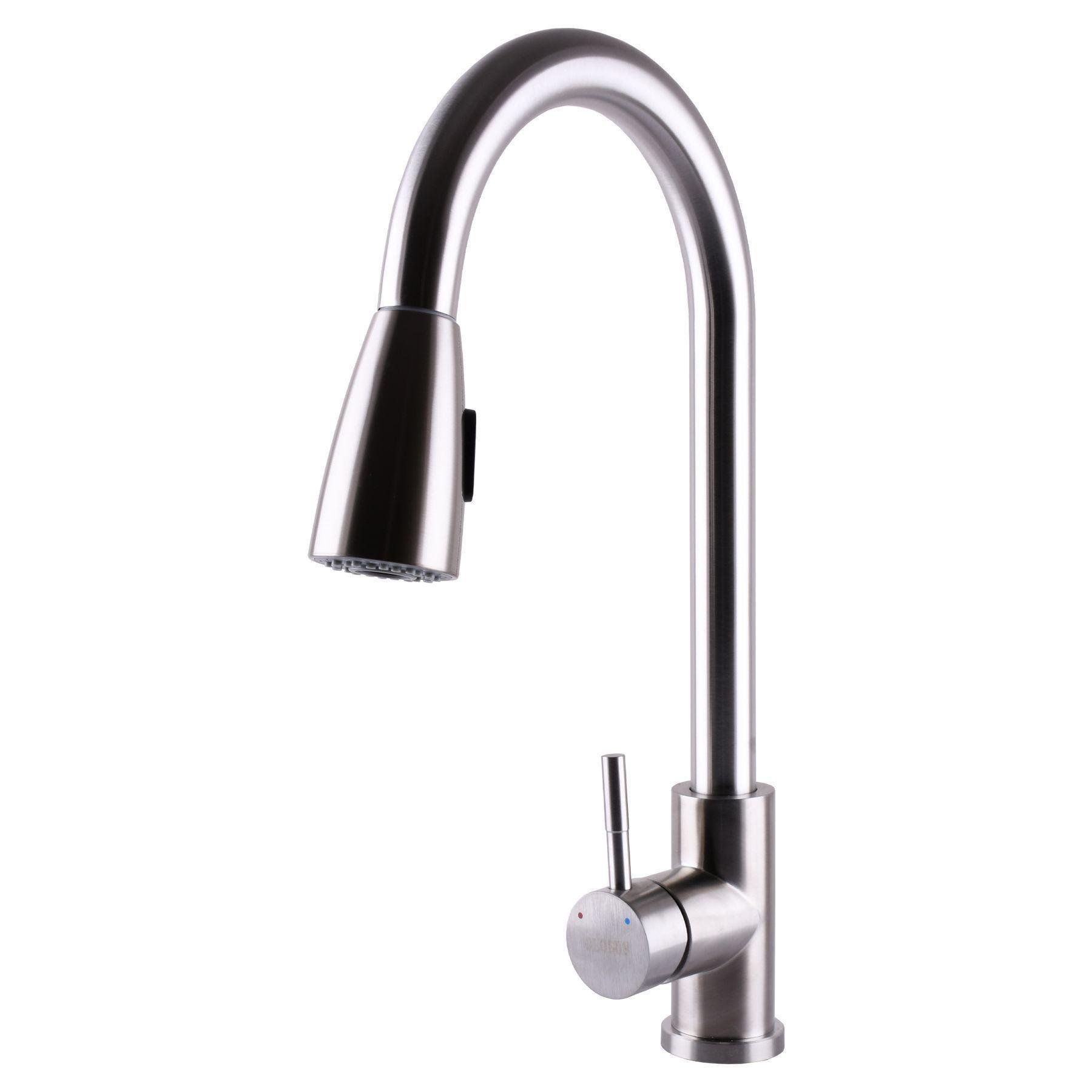 Смеситель кухонный с выдвижным изливом GLux EC Pull-Out (GLE08202) Смеситель кухонный с выдвижным изливом GLux EC Pull-Out (GLE08202)