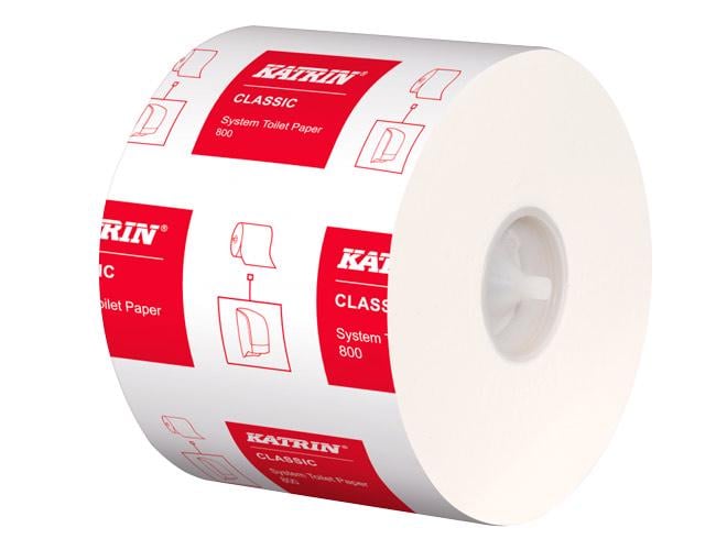 Туалетная бумага Katrin Sistem Cassic двухслойная 92 м 800 отрывов (103424) Туалетная бумага Katrin Sistem Cassic двухслойная 92 м 800 отрывов (103424)