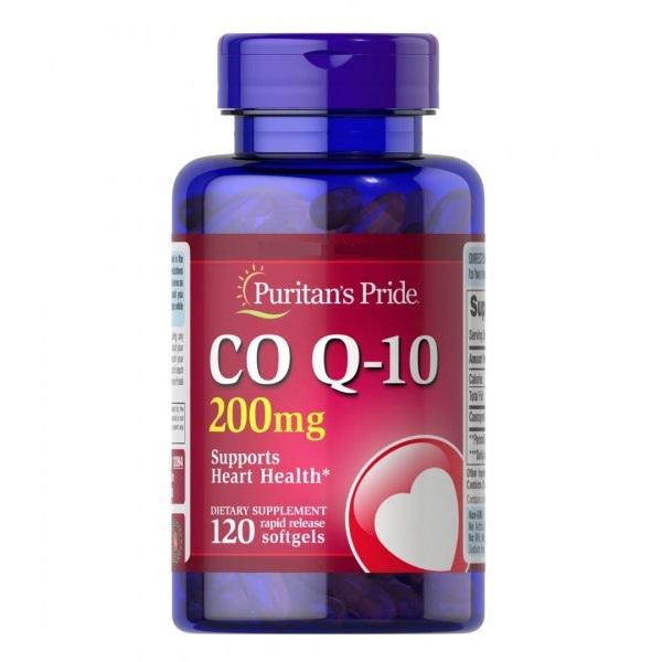 Коензим Puritan's Pride CO Q10 200 mg 120 Softgels (000020518)