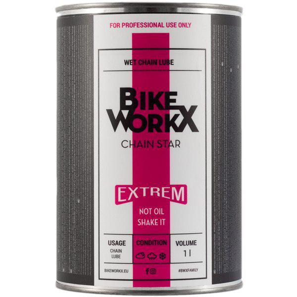 Смазка для цепи BikeWorkх Chain Star Eхtreme банка 1 л