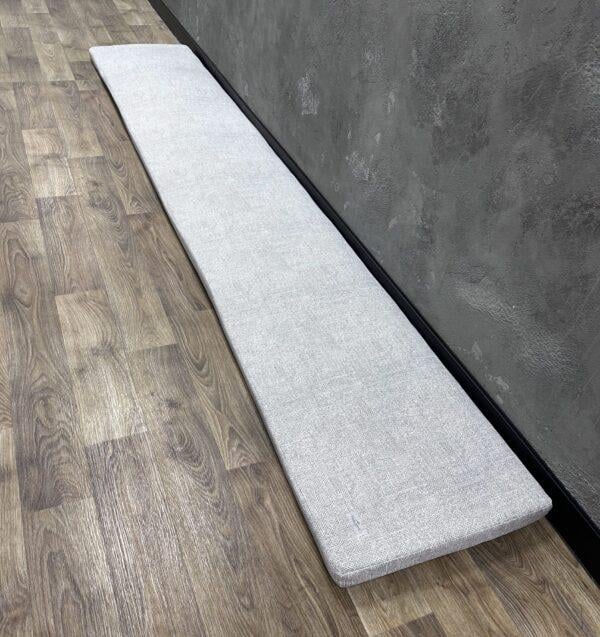 Матрас Comfort Home на подоконник/каркасы/поддоны/садовую мебель 120х40х8 см Grey matting