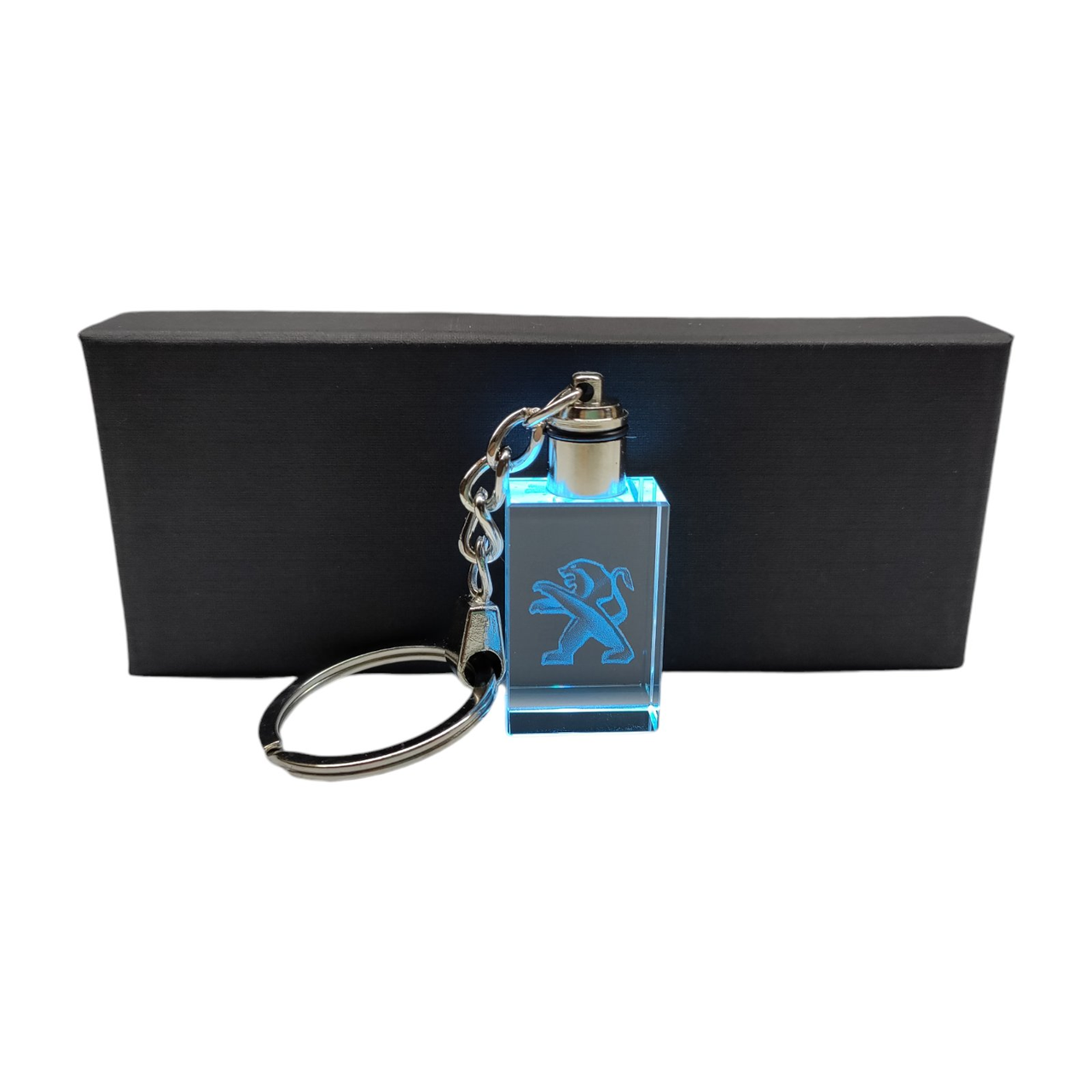 Брелок LED Кристалл PEUGEOT прямоугольный (2313607673)