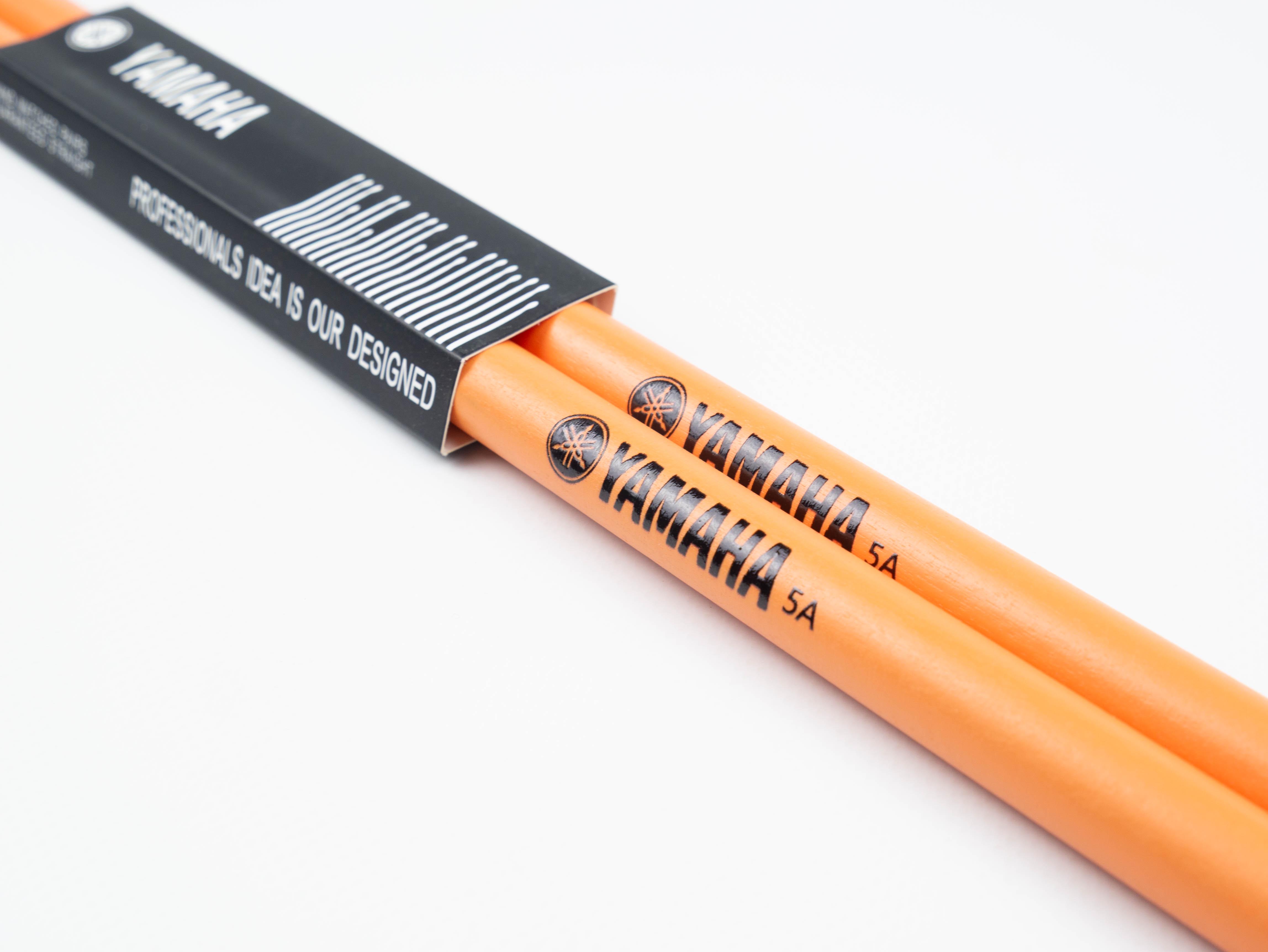 Барабанные палочки Yamaha 5A Orange - фото 2 Барабанные палочки Yamaha 5A Orange - фото 2