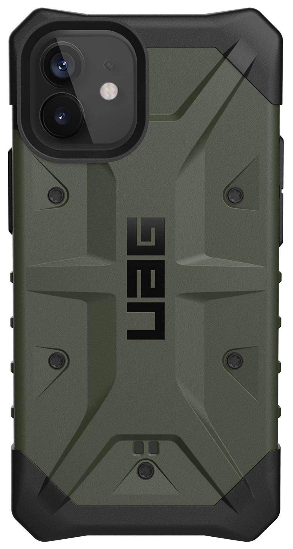 Чехол милитари противоударный UAG Pathfinder 112347117272 для Iphone 12 Mini (5.4") Olive - фото 1