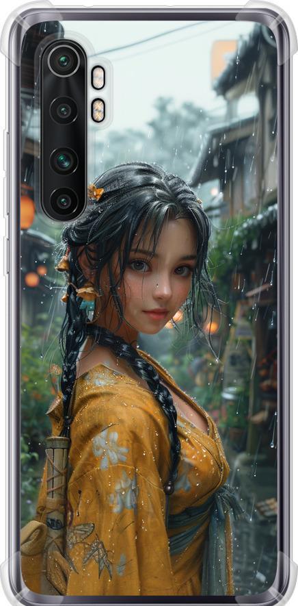 Чехол на Xiaomi Mi Note 10 Lite Anime-girl (6133sp-1937-42517)