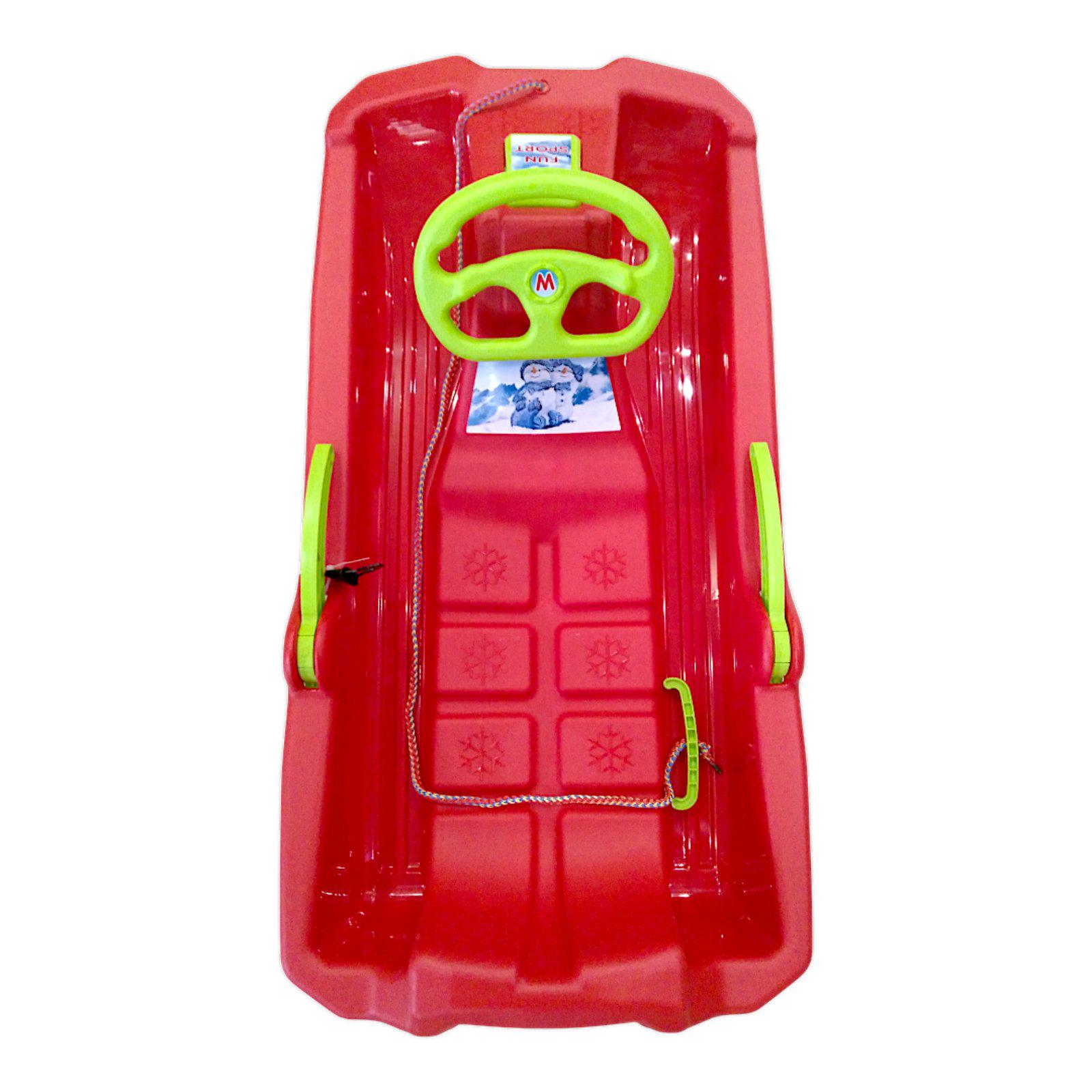Санки с рулем Marmat Niko Красный (15931) - фото 4 Санки с рулем Marmat Niko Красный (15931) - фото 4