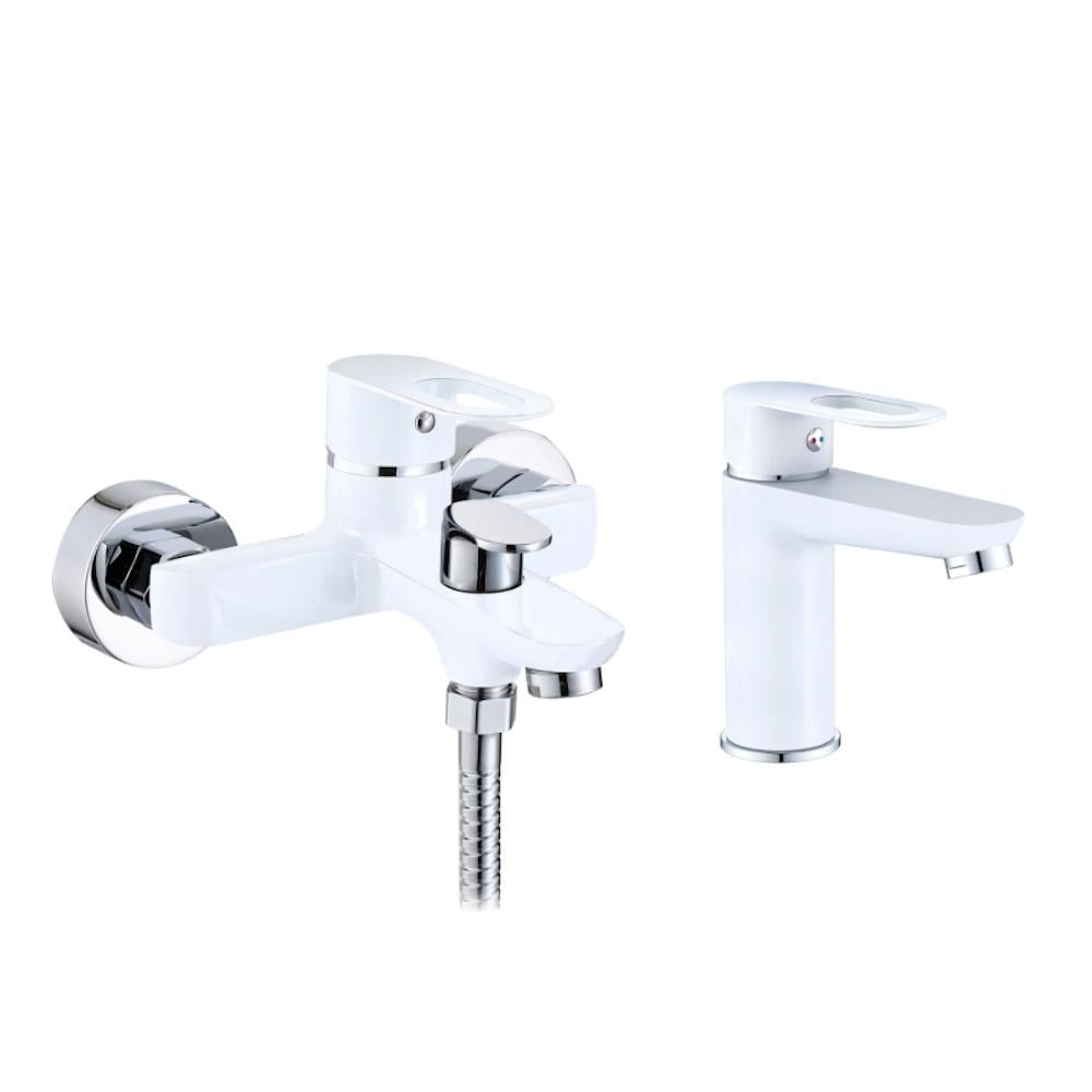 Набір змішувачів для ванни Lidz Latwa 001/Latwa 006 White (FRRS00052486)