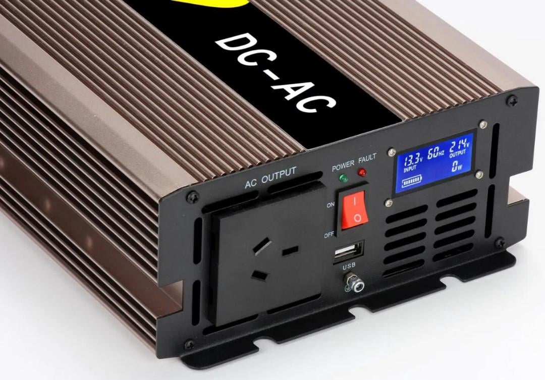 Автомобильный инвертор Pure Sine Wave Inverter 12-220 В 1500 Вт с чистой синусоидой (2104618826) - фото 12 Автомобильный инвертор Pure Sine Wave Inverter 12-220 В 1500 Вт с чистой синусоидой (2104618826) - фото 12